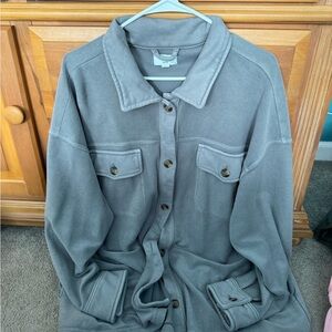 Aerie Button Up Shacket - XXL